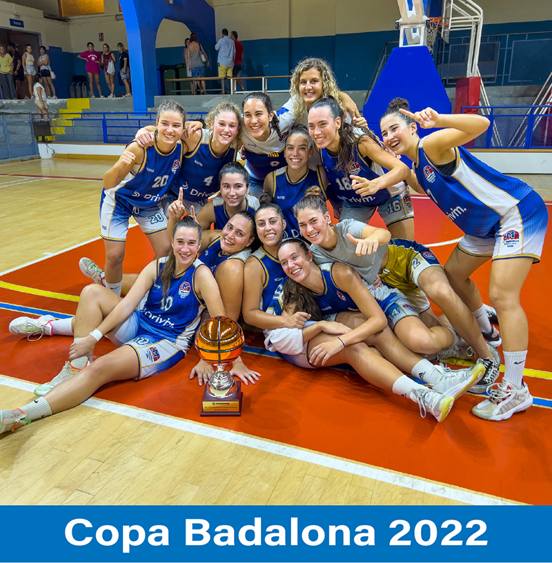 El Sènior A femení campiones per primer cop a la Copa Badalona